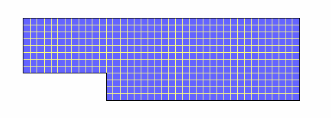 Meshed domain